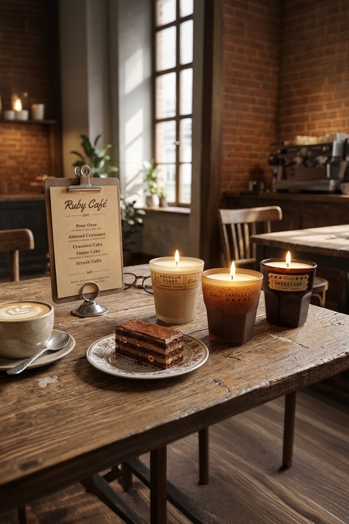 Brew&Bloom Coffee Shop -Set of 3