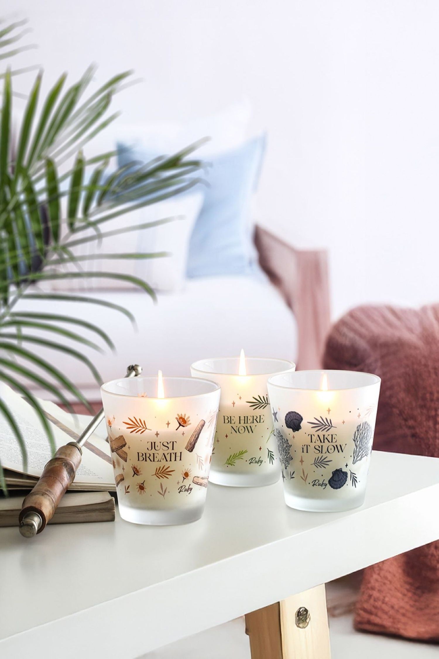 Energy of Nature Kahverengi - Sandal Ağacı Kokulu Mum 130 g.