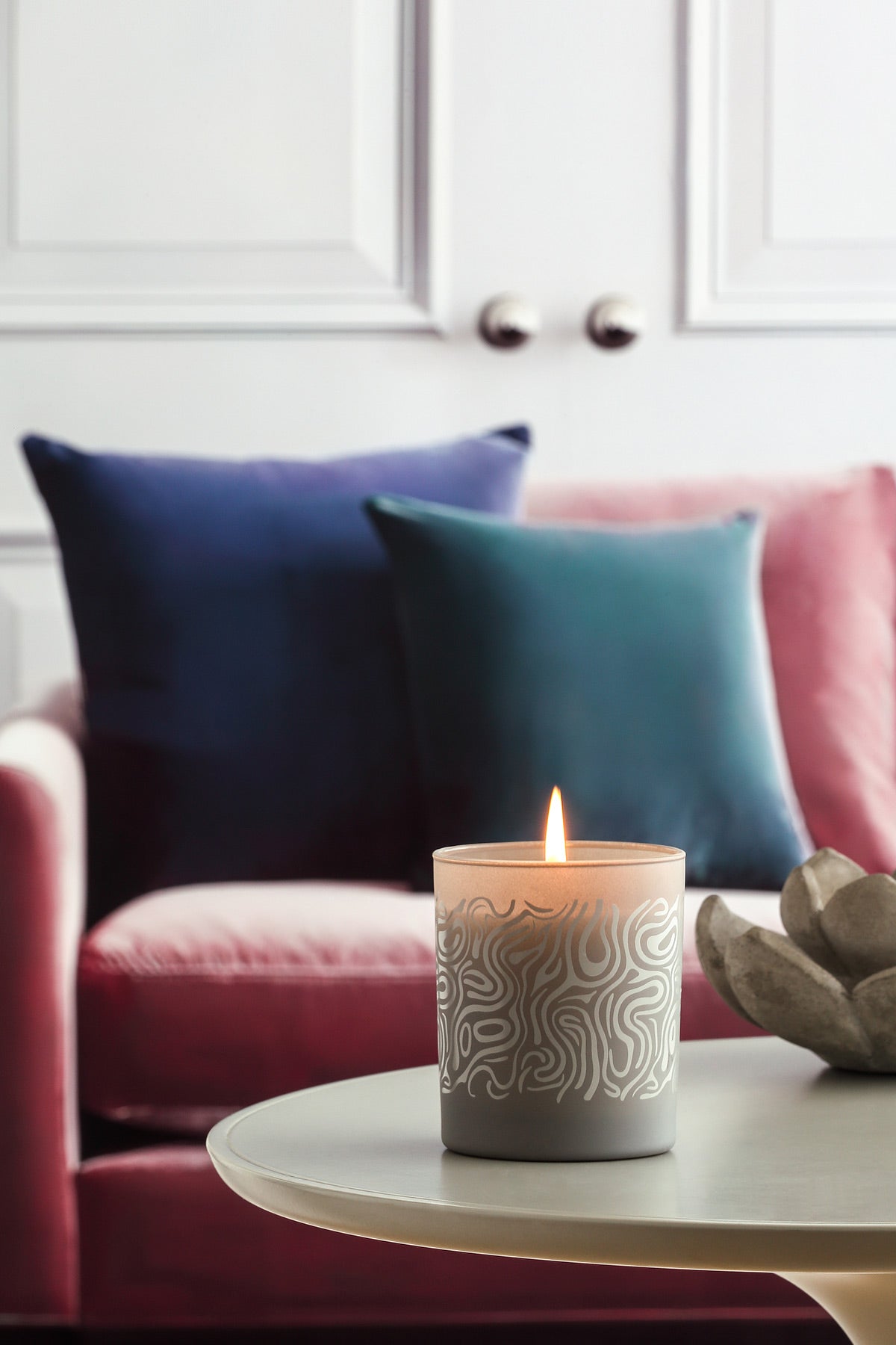 Natural Match 3'lü Set  - Şakayık Kokulu Mum 450 g.