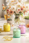 Seasonal Glow 3'lü Set- Şakayık Kokulu Mum 600 g.